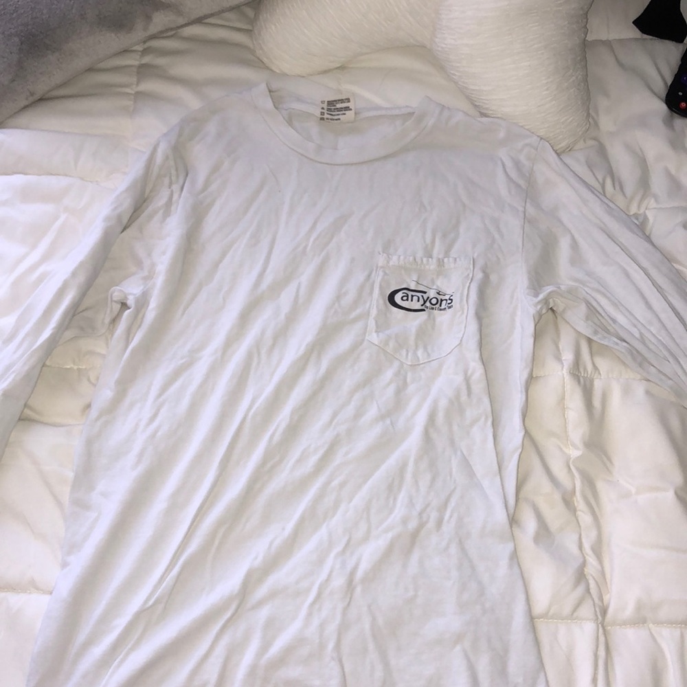 White long sleeve T-shirt